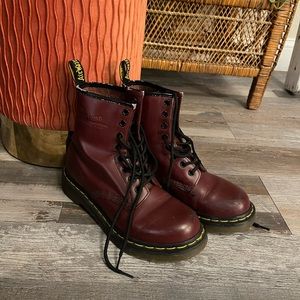 Oxblood Doc Martens